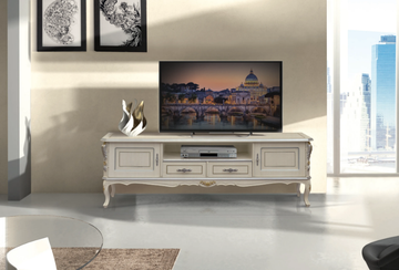 1400 - Wooden TV cabinet by Tarocco Vaccari Group - view 3